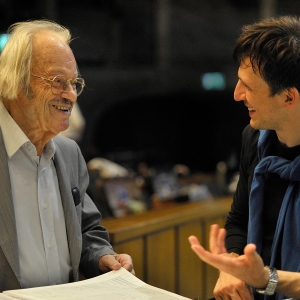 Friedrich Cerha und Cornelius Meister bei den Salzburger Festspielen 2016